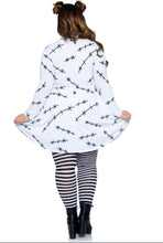 Load image into Gallery viewer, Bride of Frankenstein Jersey Stitch T-Shirt Dress – Comfy Women’s Halloween Costume or DIY Outfit Base