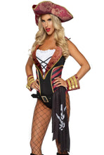 Load image into Gallery viewer, Sultry Swashbuckler Pirate Costume