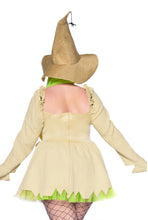 Load image into Gallery viewer, Bugged Out Baddie Costume, Peasant Dress with waist cincher design