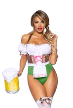 Load image into Gallery viewer, Flirty Fraulein Costume, Dirndl-Style Bodysuit