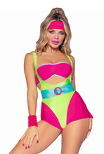 Load image into Gallery viewer, 80s Workout Hottie Costume – Five Piece Costume Set for Themed Parties & Halloween