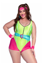 Load image into Gallery viewer, 80s Workout Hottie Costume – Five Piece Costume Set for Themed Parties & Halloween