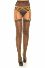 Load image into Gallery viewer, Maddox Lurex Garter Belt