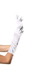 Load image into Gallery viewer, Satin Elbow Length Costume Gloves
