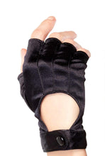Load image into Gallery viewer, Fingerless Motorcycle Gloves with Velcro Strap
