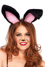 Load image into Gallery viewer, Plush Bunny Rabbit Ears Headband