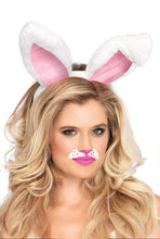 Load image into Gallery viewer, Plush Bunny Rabbit Ears Headband