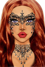 Load image into Gallery viewer, Masquerade Mask Rhinestone Stick-On Jewels