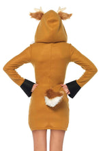 Load image into Gallery viewer, Cozy Fawn Costume, Ultra-Soft Fleece Dress