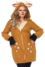Load image into Gallery viewer, Cozy Fawn Costume, Ultra-Soft Fleece Dress