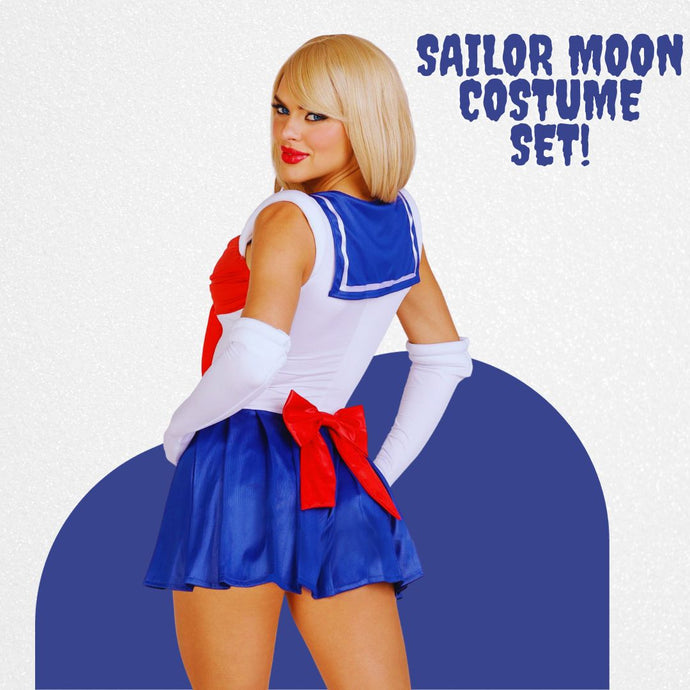 Three-Piece Sailor Moon Costume Set: Cute, Sexy, and Full of Fun!