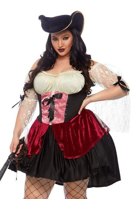 Pirate Princess: Elegant Women's Buccaneer Costume