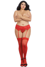Load image into Gallery viewer, Sheer Thigh High with Back Seam
