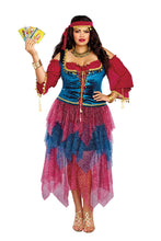 Load image into Gallery viewer, Fortune Teller Two-Piece Costume Set
