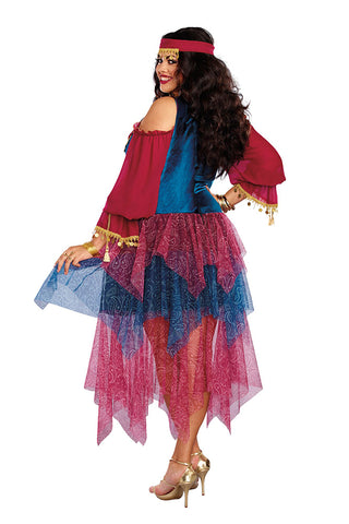 Fortune Teller Two-Piece Costume Set