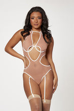 Load image into Gallery viewer, Mesh halter neck teddy

