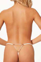 Load image into Gallery viewer, Lace panty with pearl back detail
