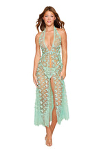 Load image into Gallery viewer, 3D Butterfly Gown and G-String with Matching Ruffled Elastic Trim
