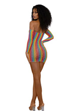 Load image into Gallery viewer, Rainbow Mini with Arm Warmers
