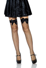 Load image into Gallery viewer, Sydney Net Thigh High Stockings
