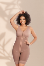 Load image into Gallery viewer, Mid Leg Body Shaper With Bra
