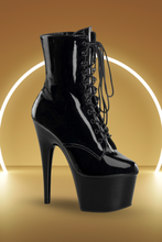 Load image into Gallery viewer, Lace-up Front Ankle Boots
