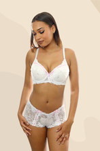 Load image into Gallery viewer, Lace Convertible Bra &amp; Boyshort Set
