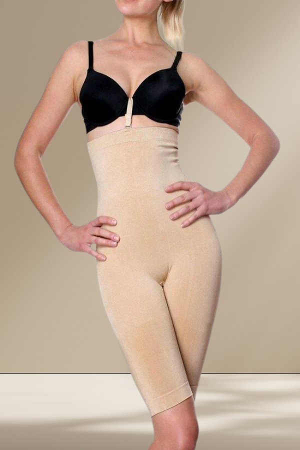 Highwaisted Knee Length Full Body Slimmer