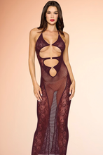 Load image into Gallery viewer, Seamless Knitted Bodystocking Gown and Shrug, Two Piece Set
