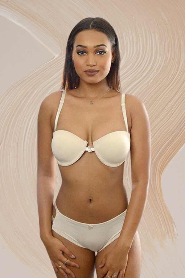 Cut Out Caged Bra & Cut Out Bottom