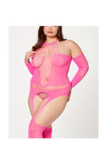 Load image into Gallery viewer, Halter Body Stocking Jumpsuit
