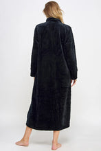 Load image into Gallery viewer, Jacquard Sabrina Collared Zip Front Robe
