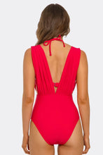 Load image into Gallery viewer, Sweetheart One-Piece Swimsuit, Underwire Bathing Suit with Molded Cups, Adjustable Straps, Standard Leg Cut &amp; Full Bum Coverage
