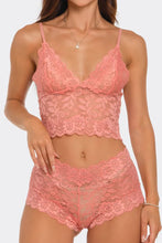 Load image into Gallery viewer, Eye On You Women’s Lace Lingerie Set
