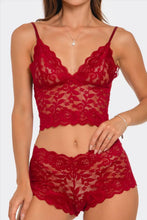 Load image into Gallery viewer, Eye On You Women’s Lace Lingerie Set
