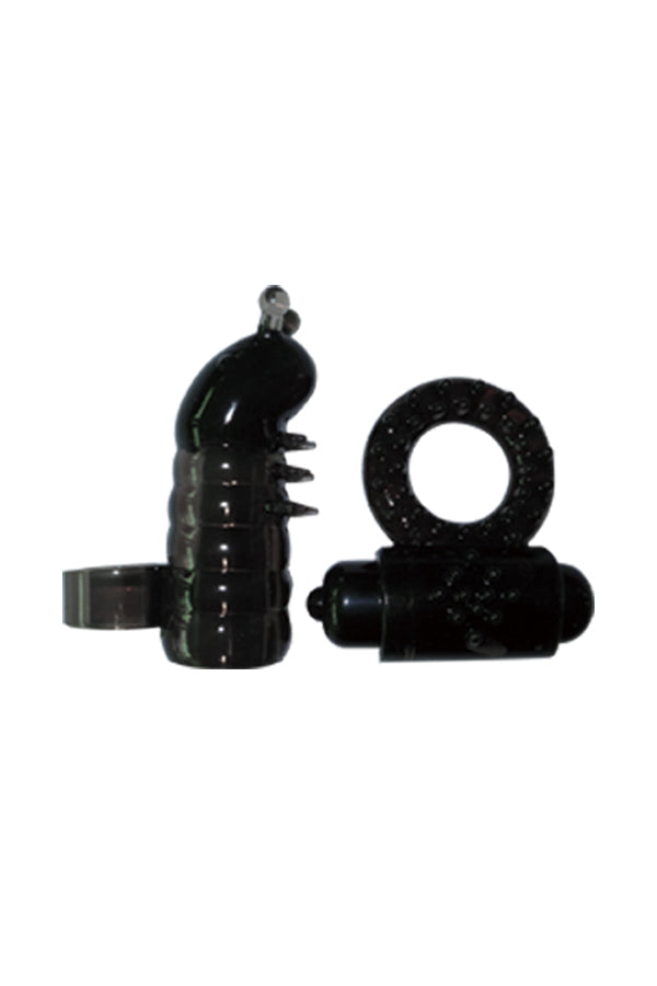 Studded Touch Sleeve Vibrator and Bullet Vibrator La Sensual Boutique Studded Touch Sleeve Vibrator and Bullet Vibrator La Sensual Boutique