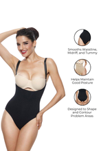 Load image into Gallery viewer, Mid Waist Brief Shaper with Straps
