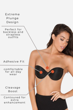 Load image into Gallery viewer, Backless &amp; Strapless Adhesive Bra
