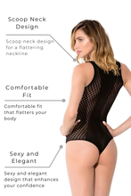 Load image into Gallery viewer, Scoop neck bodysuit
