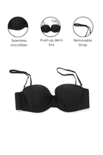 Load image into Gallery viewer, Seamless Convertible Push Up Bra
