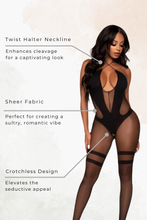 Load image into Gallery viewer, One True Love Bodystocking
