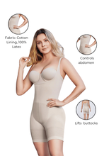 Load image into Gallery viewer, Open bust thermal short bodyshaper
