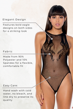 Load image into Gallery viewer, Sleeveless Fishnet Bodysuit
