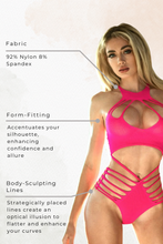 Load image into Gallery viewer, Queen of lines Body Stocking
