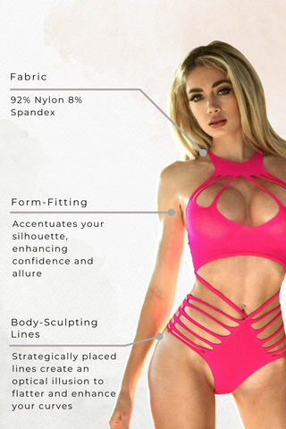 Queen of lines Body Stocking