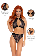 Load image into Gallery viewer, Stunner Lace Bralette Set
