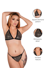 Load image into Gallery viewer, Square Diamonds Bikini Set
