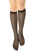 Load image into Gallery viewer, 15 Denier Sheer Knee High Socks
