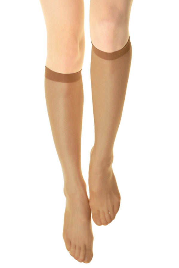 15 Denier Sheer Knee High Socks