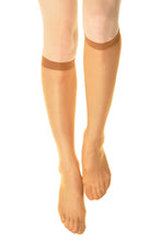 Load image into Gallery viewer, 15 Denier Sheer Knee High Socks
